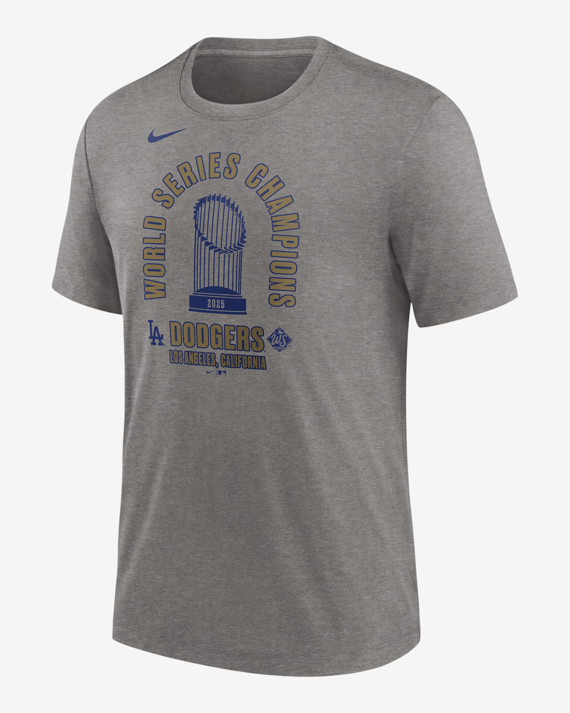 Los Angeles Dodgers 2025 World Series Champions Men's Nike MLB T